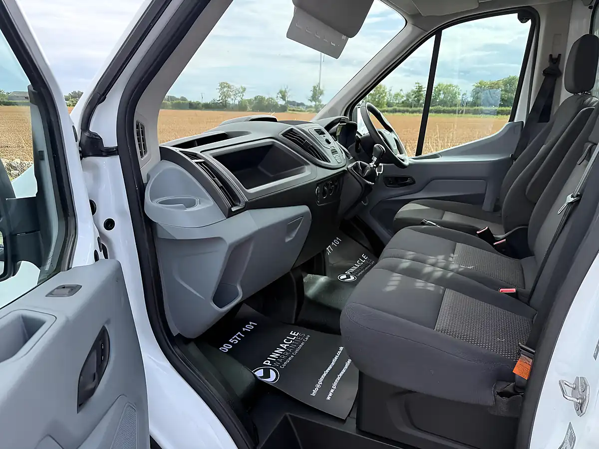 Used 2018 Ford Transit Chassis Cab L2 H1 White - Interior and Exterior details 16