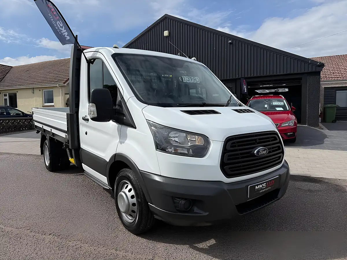 Used 2018 Ford Transit Chassis Cab L2 H1 White - Interior and Exterior details 2