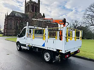 Used 2018 Ford Transit Chassis Cab White - Interior and Exterior details 4
