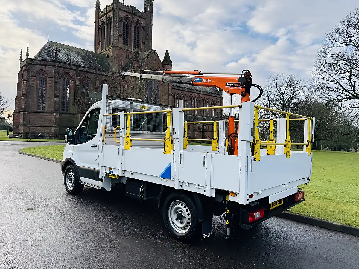 Used 2018 Ford Transit Chassis Cab White - Interior and Exterior details 4