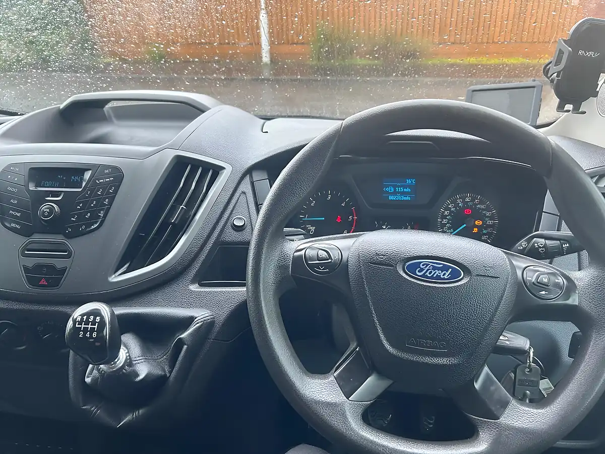 Used 2018 Ford Transit Chassis Cab White - Interior and Exterior details 10