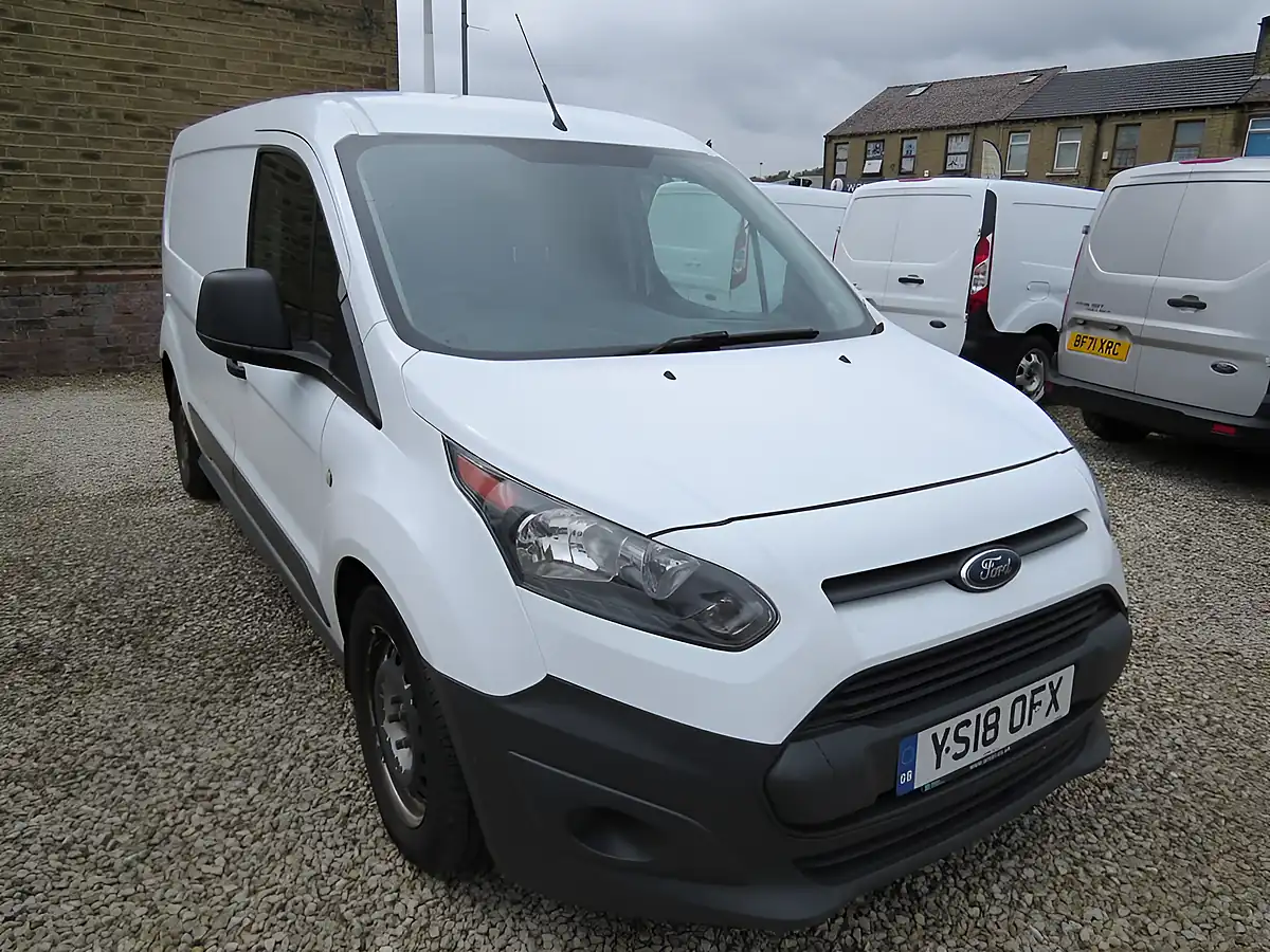 Used 2018 Ford Transit Connect 210 Base White - Interior and Exterior details 4