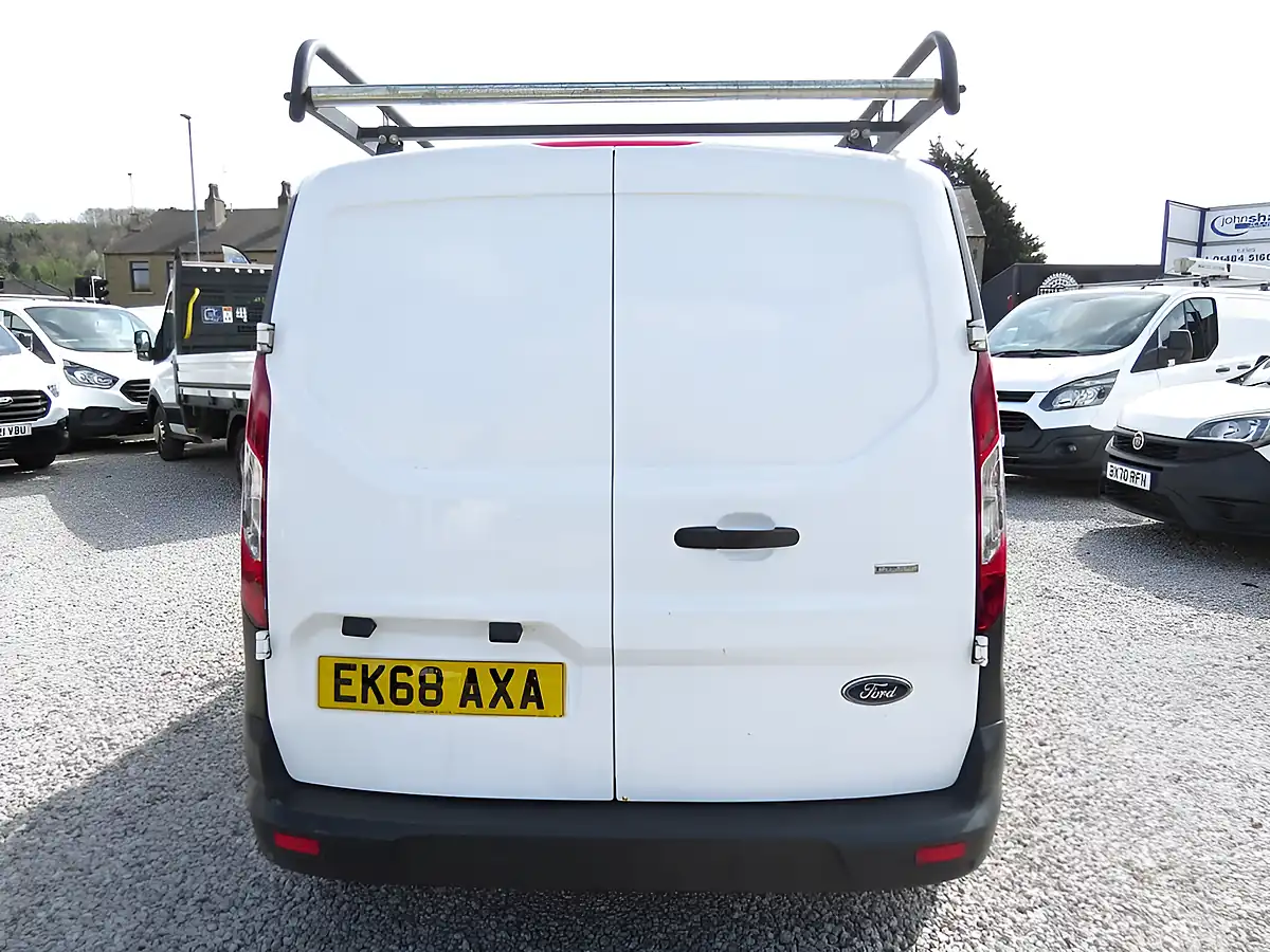 Used 2018 Ford Transit Connect 220 L1 Panel Van White - Interior and Exterior details 10