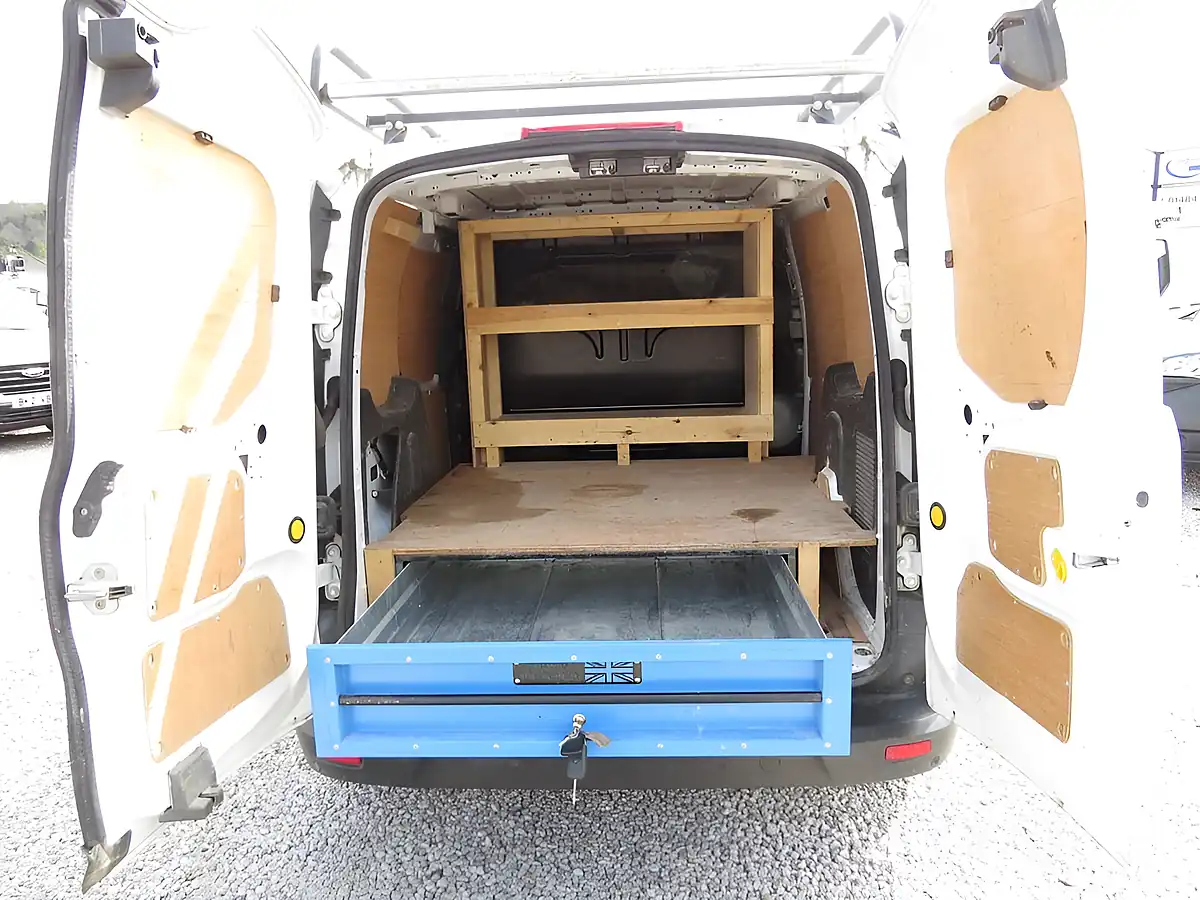 Used 2018 Ford Transit Connect 220 L1 Panel Van White - Interior and Exterior details 2