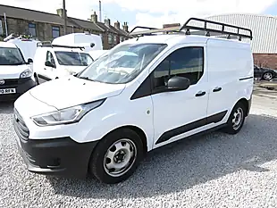 Used 2018 Ford Transit Connect 220 L1 Panel Van White - Interior and Exterior details 4