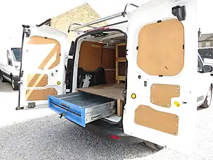 Used 2018 Ford Transit Connect 220 L1 Panel Van White - Interior and Exterior details 6