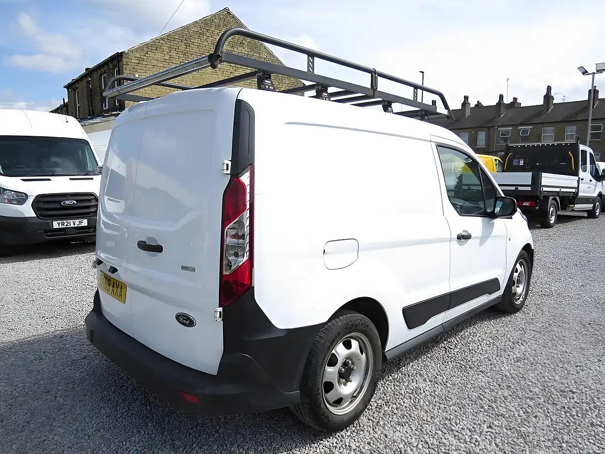 Used 2018 Ford Transit Connect 220 L1 Panel Van White - Interior and Exterior details 8