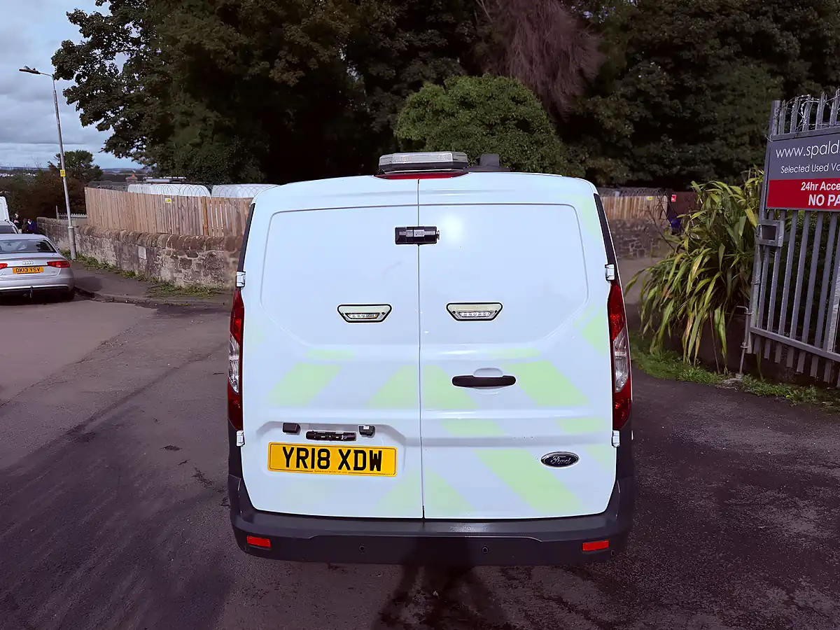 Used 2018 Ford Transit Connect 220 Panel Van White - Interior and Exterior details 11