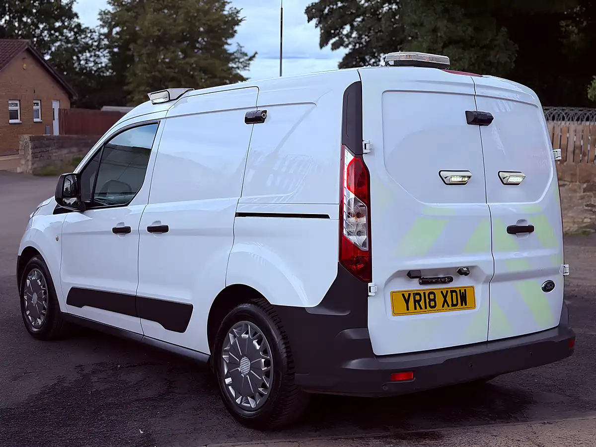 Used 2018 Ford Transit Connect 220 Panel Van White - Interior and Exterior details 2