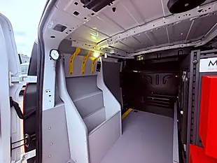 Used 2018 Ford Transit Connect 220 Panel Van White - Interior and Exterior details 4