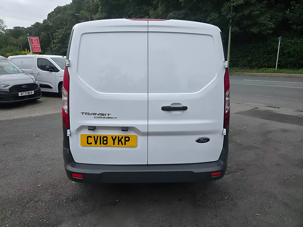 Used 2018 Ford Transit Connect D/Cab Van White - Interior and Exterior details 8