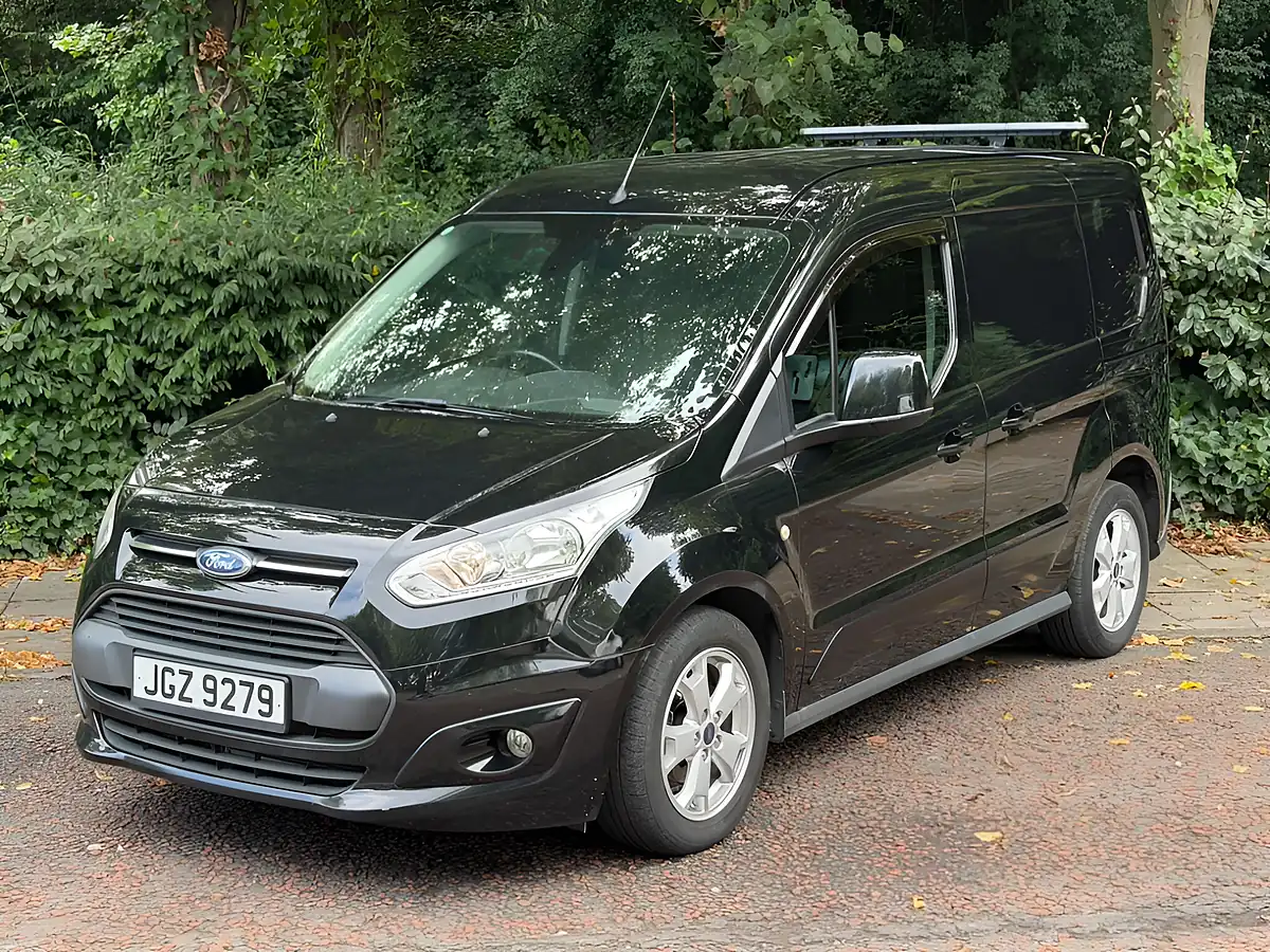 Used 2018 Ford Transit Connect Limited L1 H1 Black - Interior and Exterior details 8