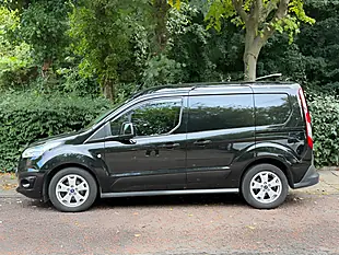 Used 2018 Ford Transit Connect Limited L1 H1 Black - Interior and Exterior details 9