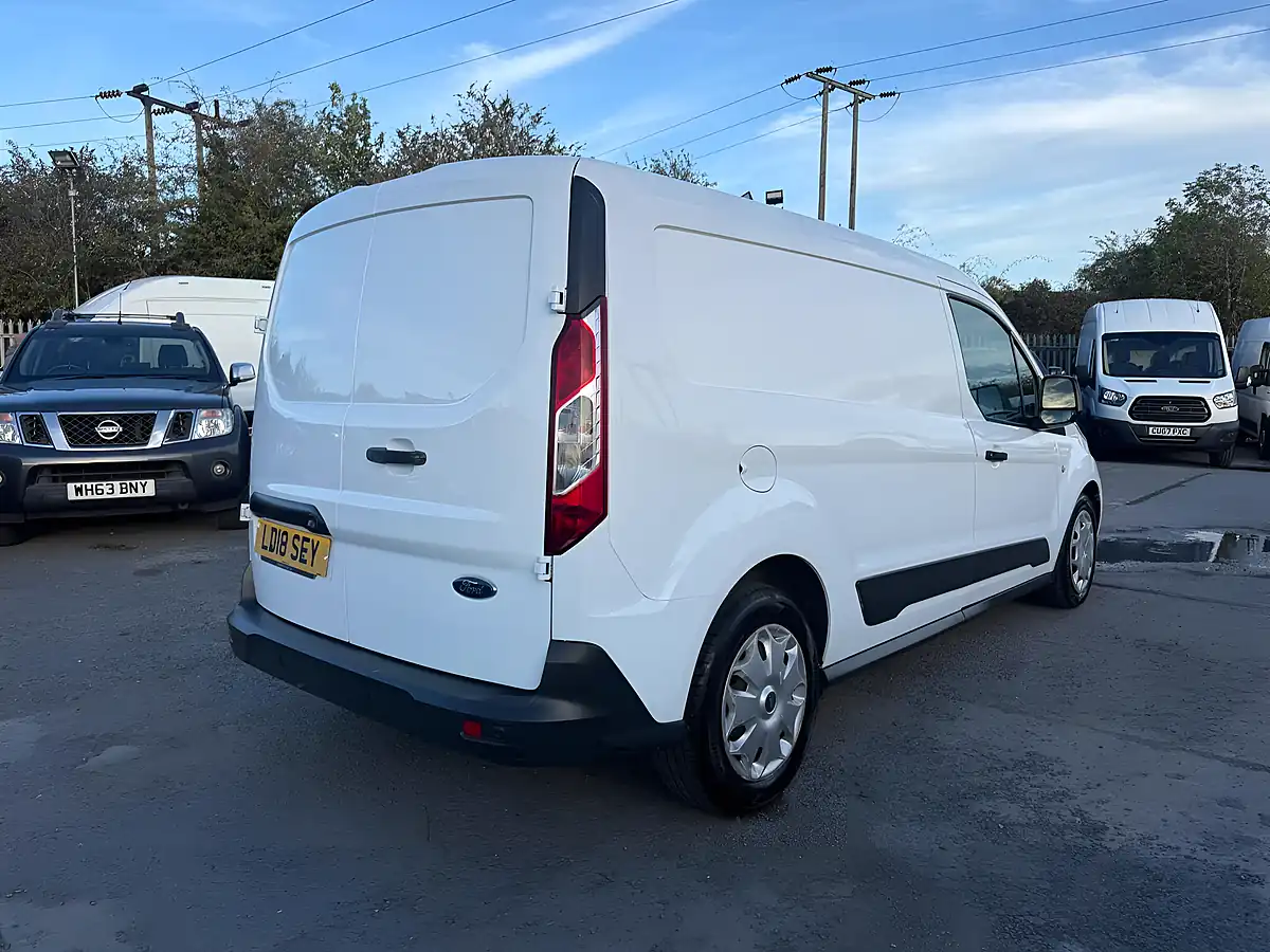 Used 2018 Ford Transit Connect Trend White - Interior and Exterior details 3