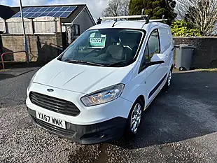 Used 2018 Ford Transit Courier Trend White - Interior and Exterior details 9