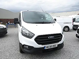 Used 2018 Ford Transit Custom 300 Double Cab 6 SEAT Crew Van L1 H1 White - Interior and Exterior details 11