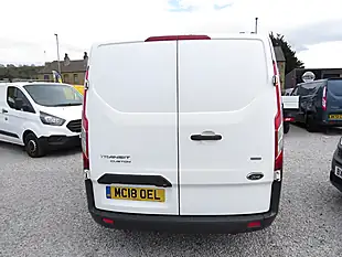 Used 2018 Ford Transit Custom 300 Double Cab 6 SEAT Crew Van L1 H1 White - Interior and Exterior details 17