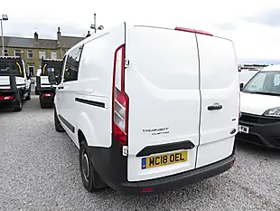 Used 2018 Ford Transit Custom 300 Double Cab 6 SEAT Crew Van L1 H1 White - Interior and Exterior details 7
