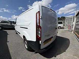 Used 2018 Ford Transit Custom 300 White - Interior and Exterior details 8