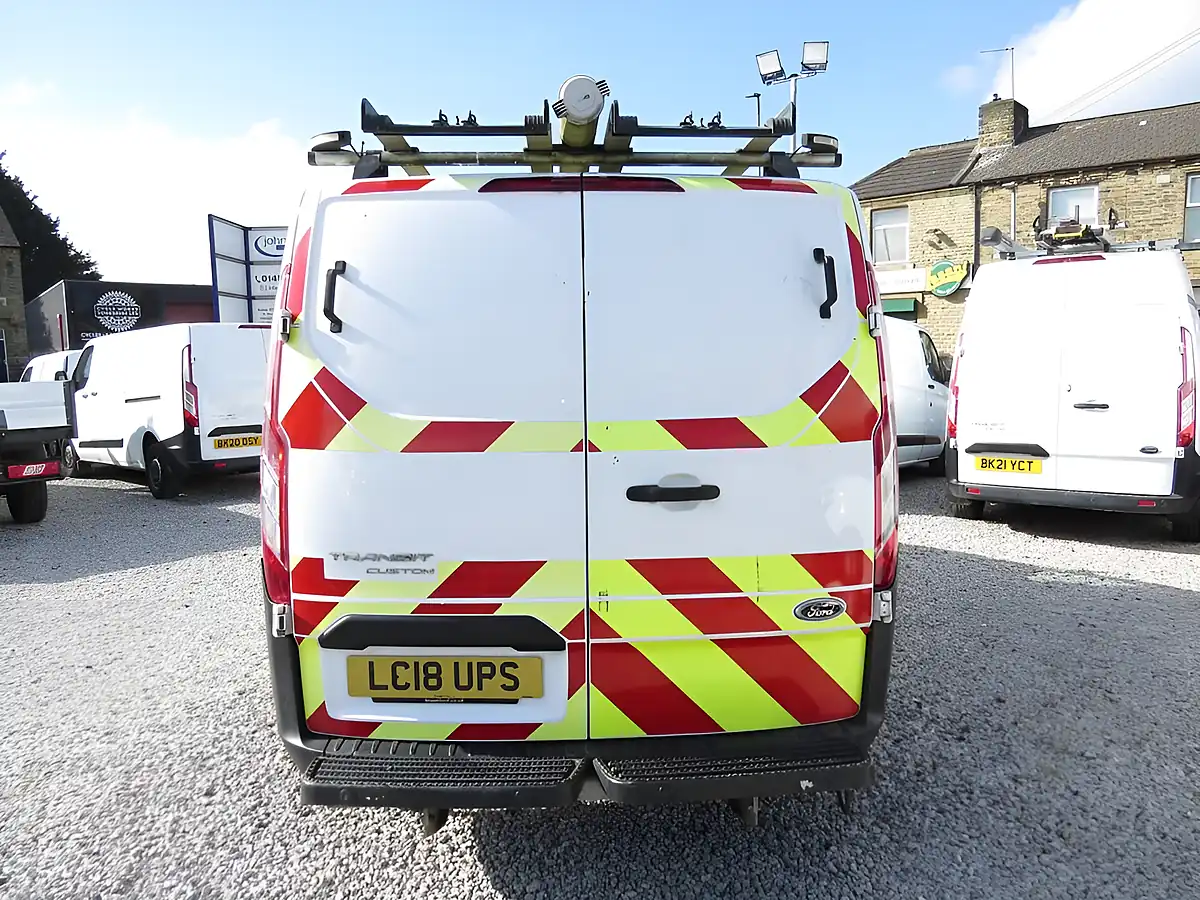 Used 2018 Ford Transit Custom 320 L1 H1 Panel Van White - Interior and Exterior details 11