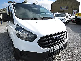 Used 2018 Ford Transit Custom 320 L1 H1 Panel Van White - Interior and Exterior details 6