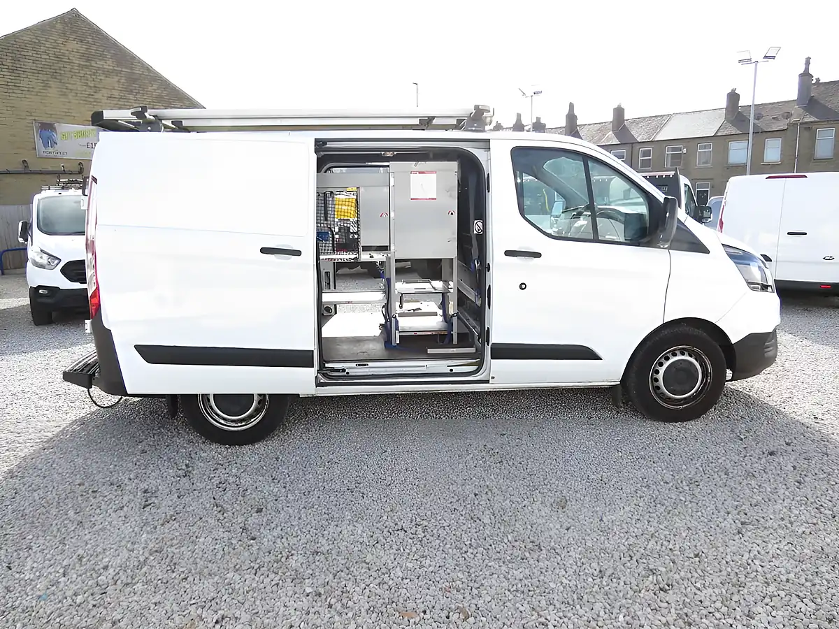 Used 2018 Ford Transit Custom 320 L1 H1 Panel Van White - Interior and Exterior details 7
