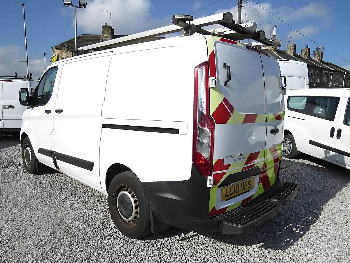 Used 2018 Ford Transit Custom 320 L1 H1 Panel Van White - Interior and Exterior details 8