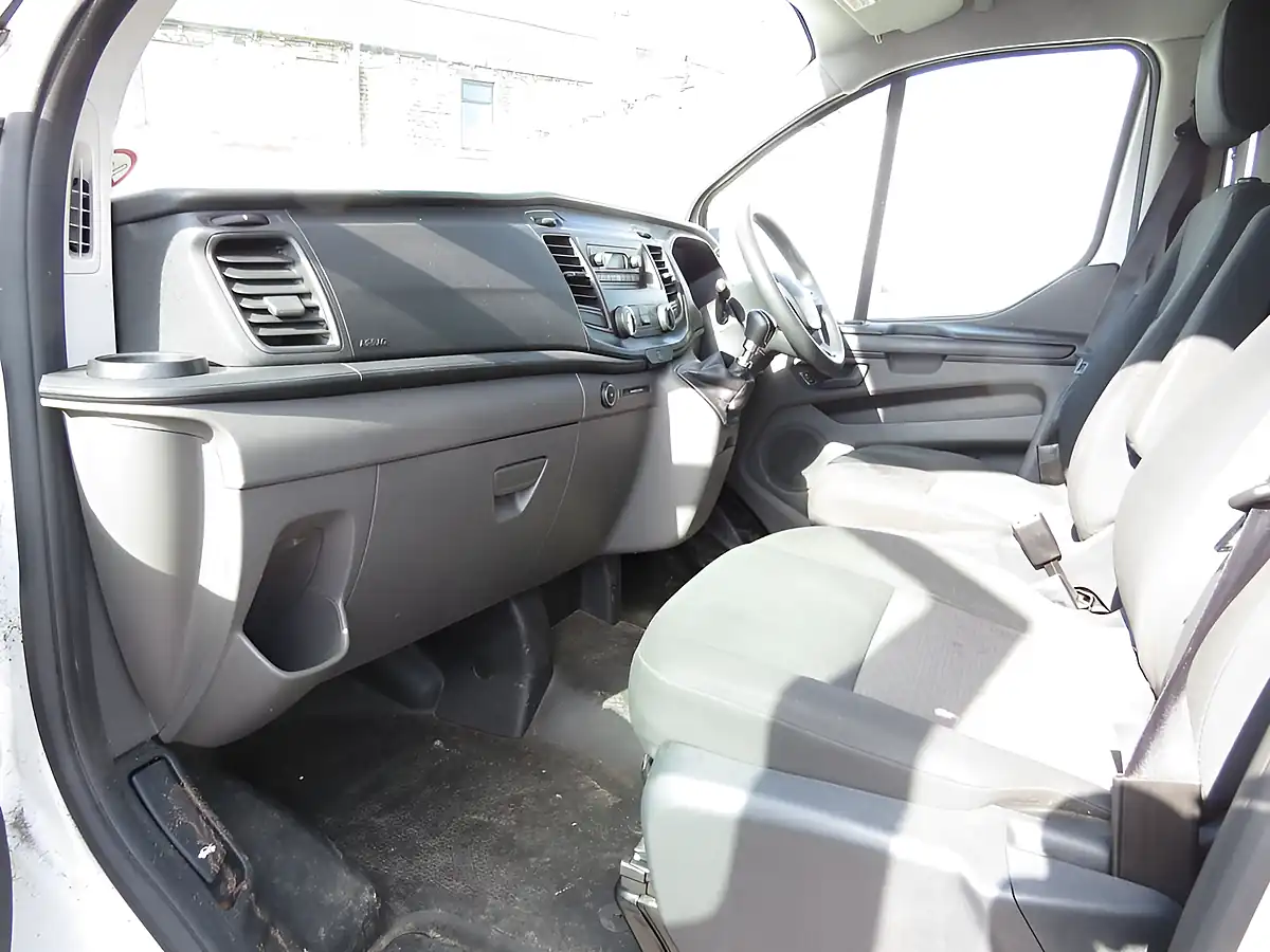 Used 2018 Ford Transit Custom 320 L1 H1 Panel Van White - Interior and Exterior details 9