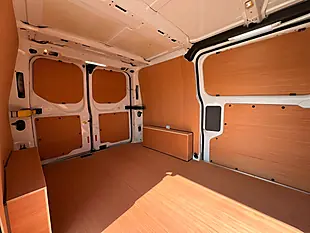 Used 2018 Ford Transit Custom 320 L1 H1 Twin Sliding Side Doors White - Interior and Exterior details 4