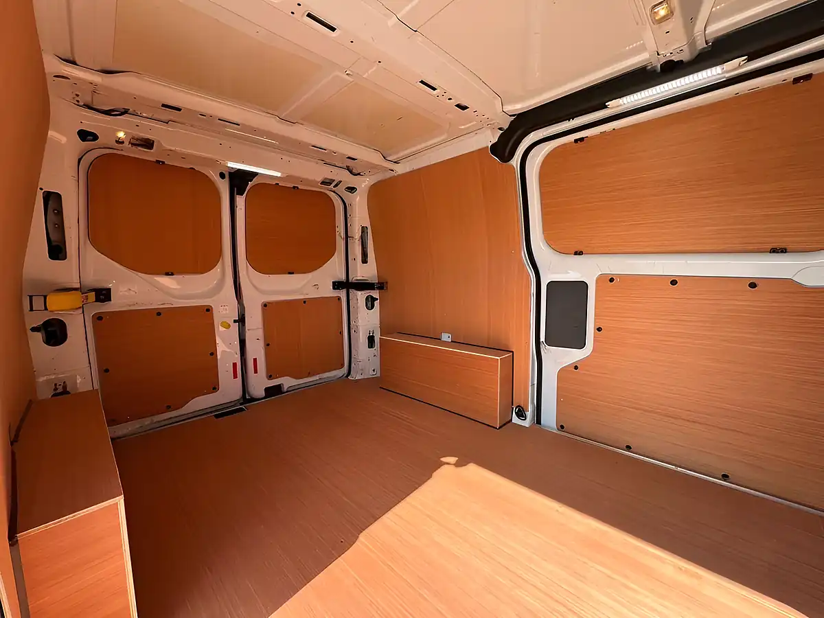 Used 2018 Ford Transit Custom 320 L1 H1 Twin Sliding Side Doors White - Interior and Exterior details 4