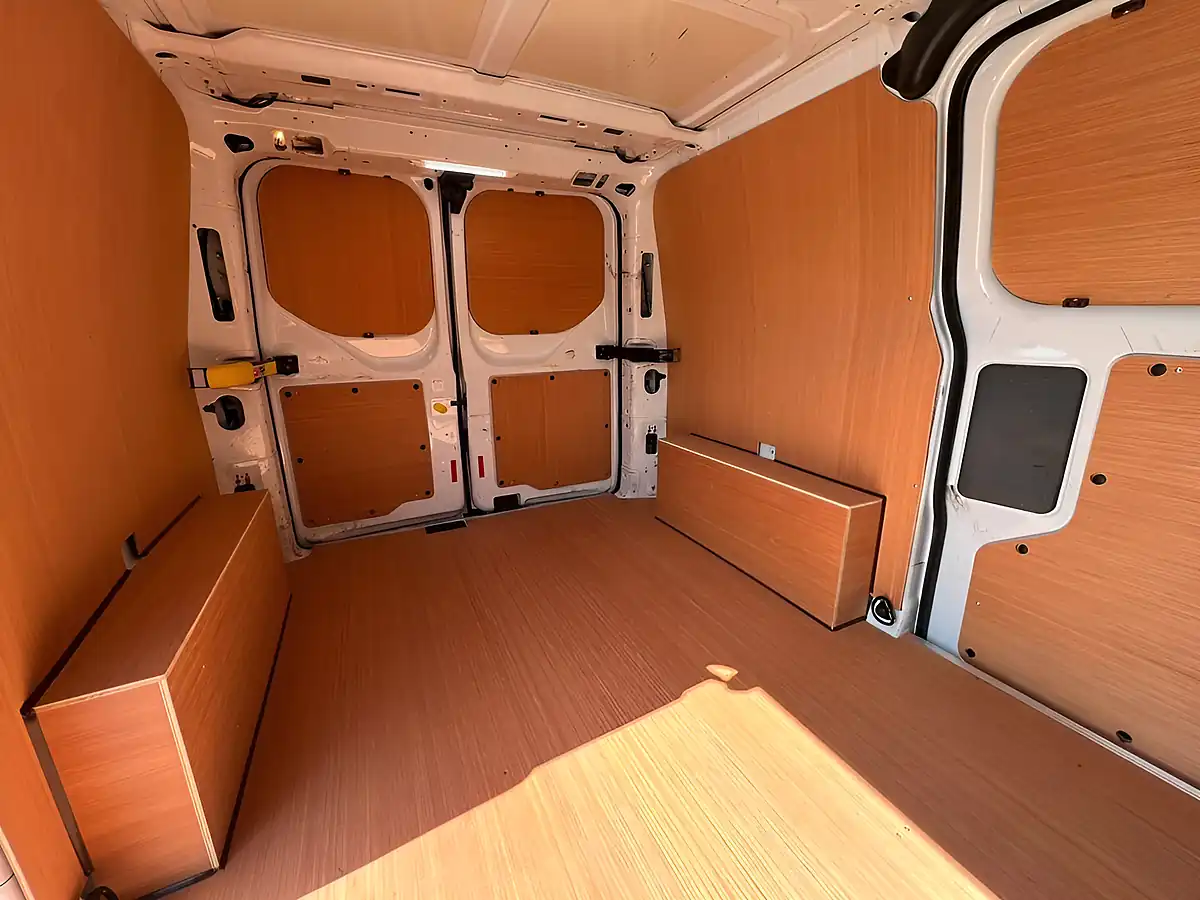 Used 2018 Ford Transit Custom 320 L1 H1 Twin Sliding Side Doors White - Interior and Exterior details 6