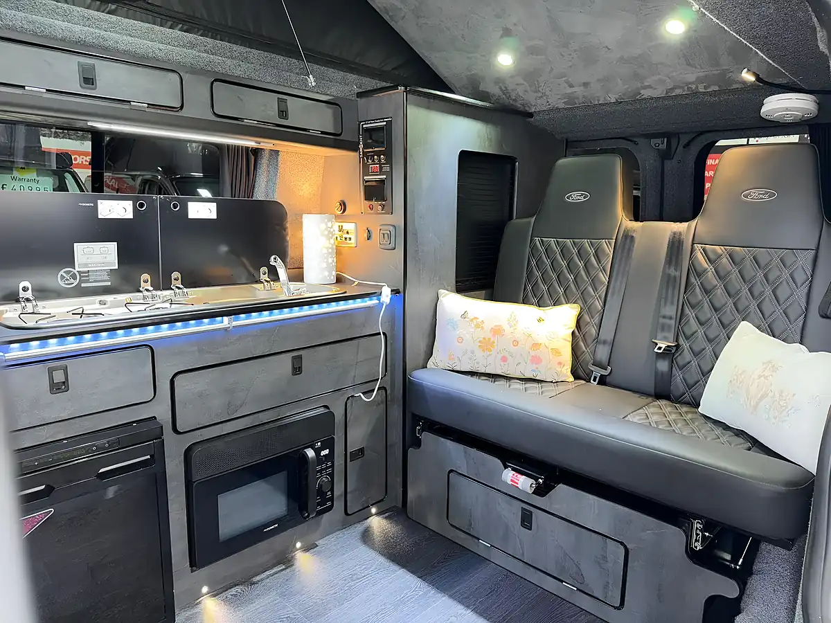 Used 2018 Ford Transit Custom Campervan White - Interior and Exterior details 3