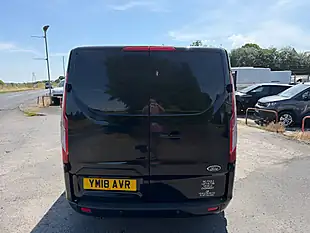 Used 2018 Ford Transit Custom Limited Black - Interior and Exterior details 5