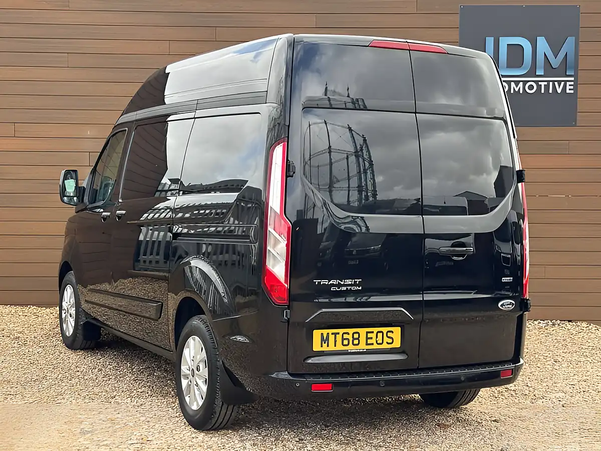 Used 2018 Ford Transit Custom Limited Black - Interior and Exterior details 9