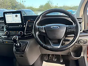 Used 2018 Ford Transit Custom Limited Crew Van Orange - Interior and Exterior details 16
