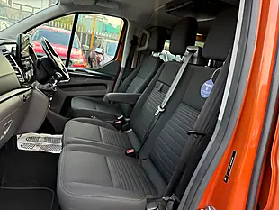 Used 2018 Ford Transit Custom Limited Crew Van Orange - Interior and Exterior details 8