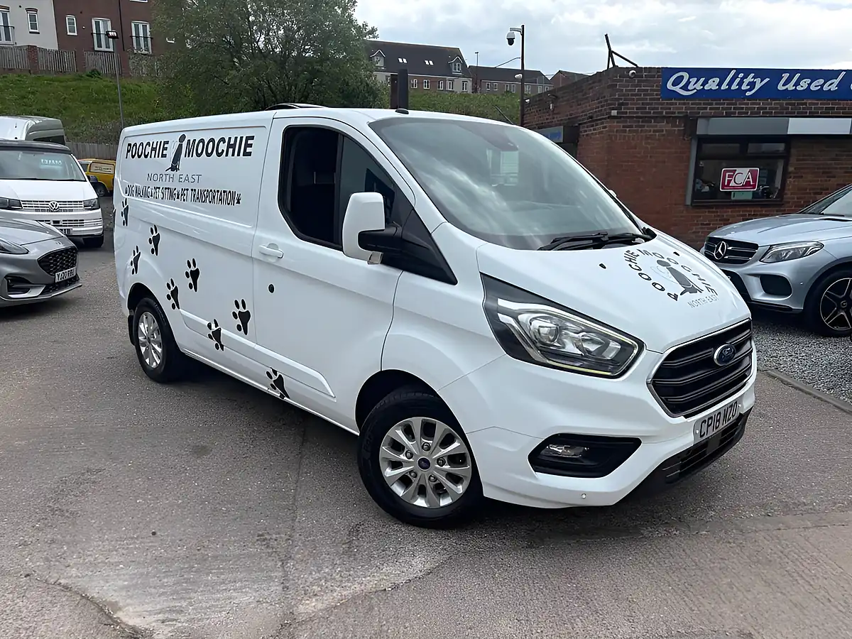 Used 2018 Ford Transit Custom Limited L1 H1 White - Interior and Exterior details 3