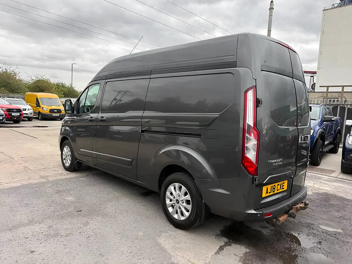 Used 2018 Ford Transit Custom Limited L2 H2 Grey - Interior and Exterior details 5