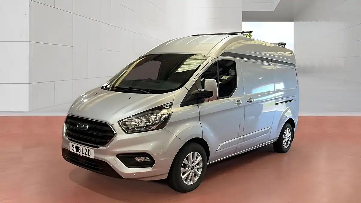 Used 2018 Ford Transit Custom Limited Lwb High Roof Silver - Interior and Exterior details 2