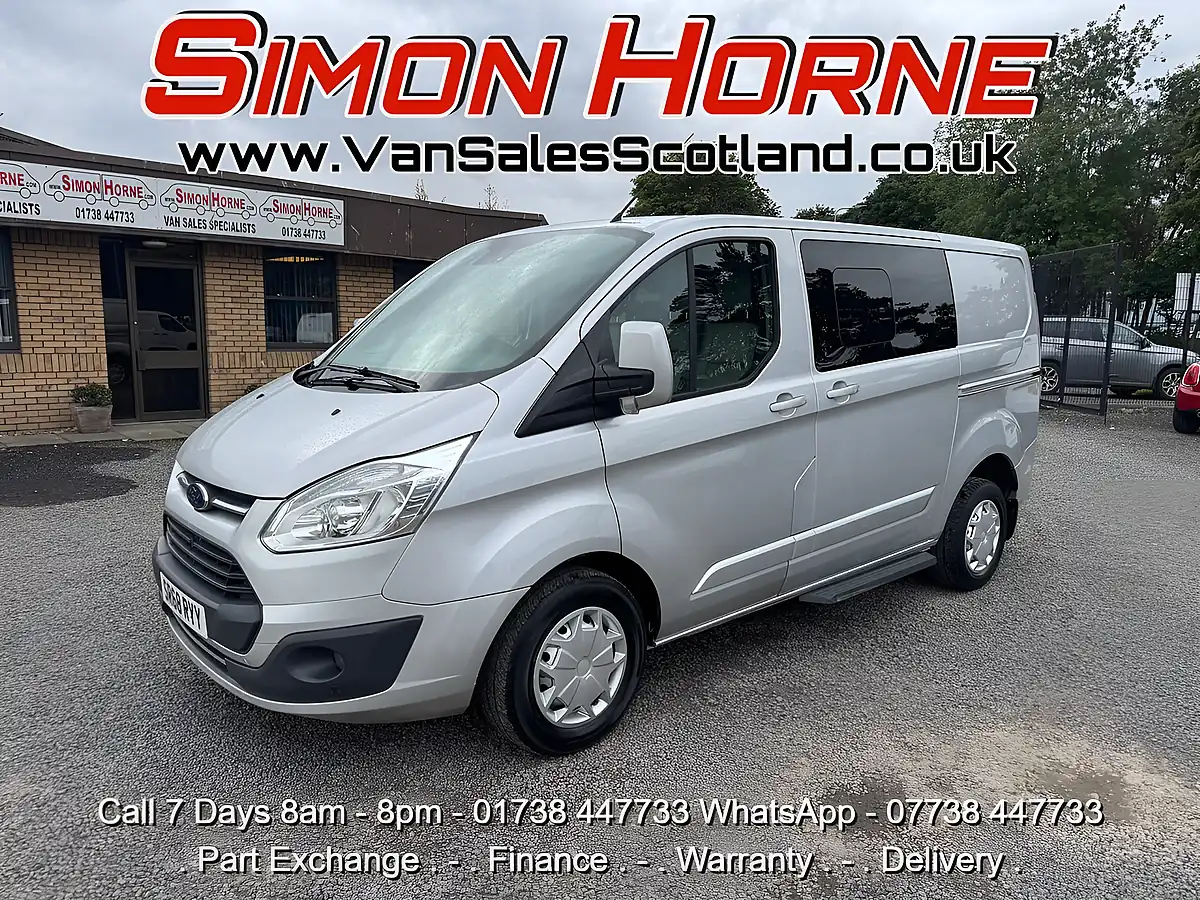 Used 2018 Ford Transit Custom Limited Silver - Front View