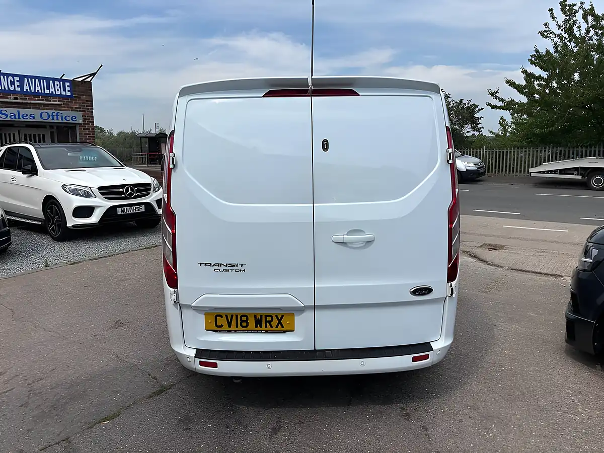 Used 2018 Ford Transit Custom Limited White - Interior and Exterior details 8