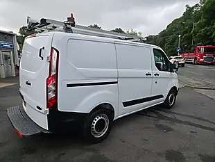 Used 2018 Ford Transit Custom Low Roof Van White - Interior and Exterior details 12