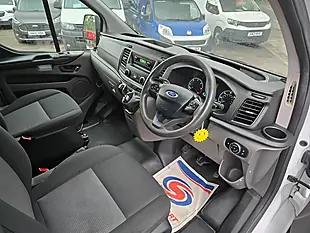 Used 2018 Ford Transit Custom Low Roof Van White - Interior and Exterior details 15