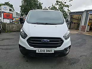Used 2018 Ford Transit Custom Low Roof Van White - Interior and Exterior details 2