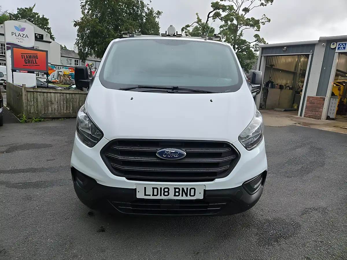 Used 2018 Ford Transit Custom Low Roof Van White - Interior and Exterior details 2