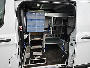 Used 2018 Ford Transit Custom Low Roof Van White - Interior and Exterior details 7