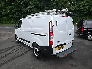 Used 2018 Ford Transit Custom Low Roof Van White - Interior and Exterior details 9