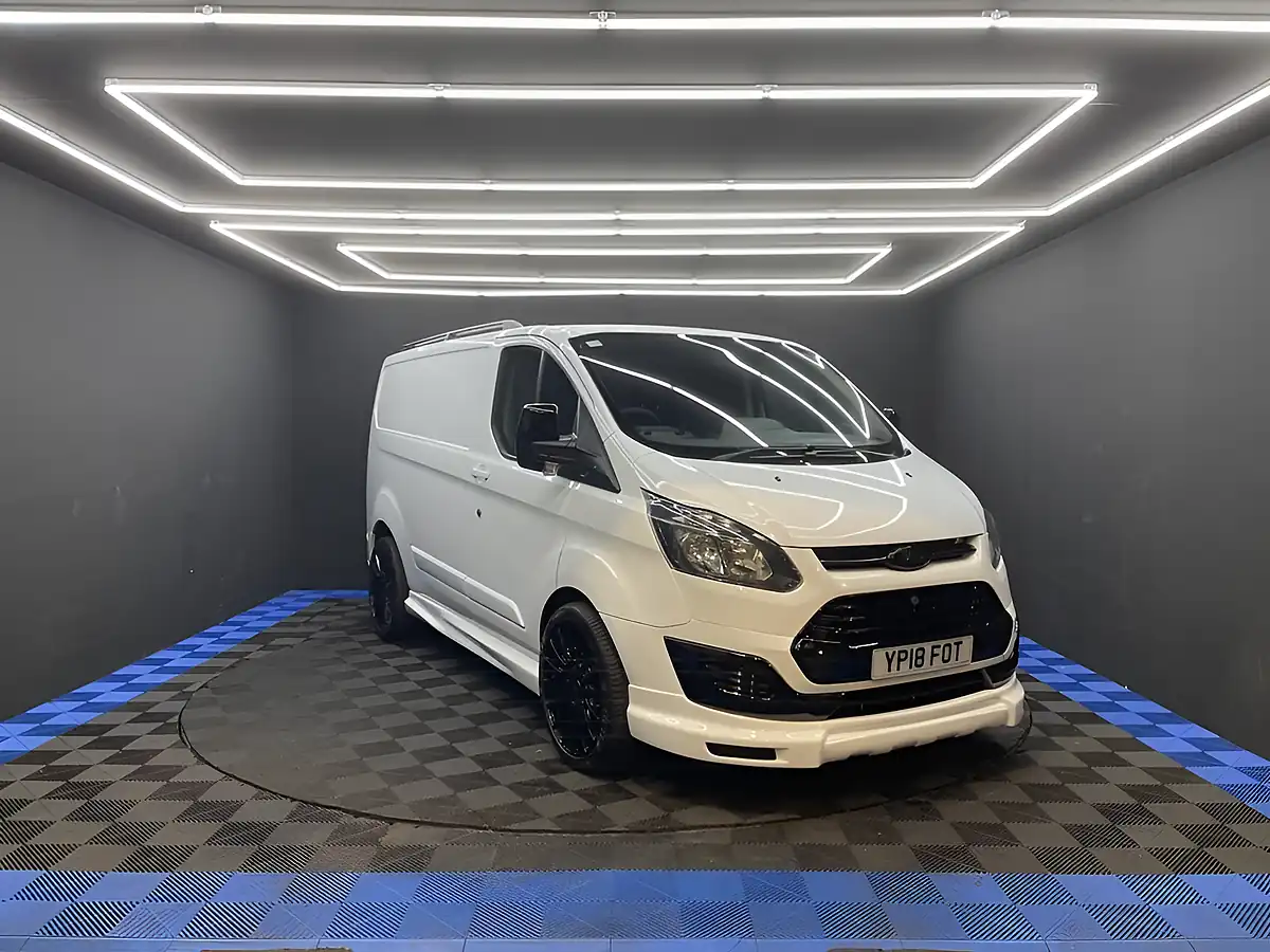 Used 2018 Ford Transit Custom Panel Van L1 H1 White - Interior and Exterior details 2