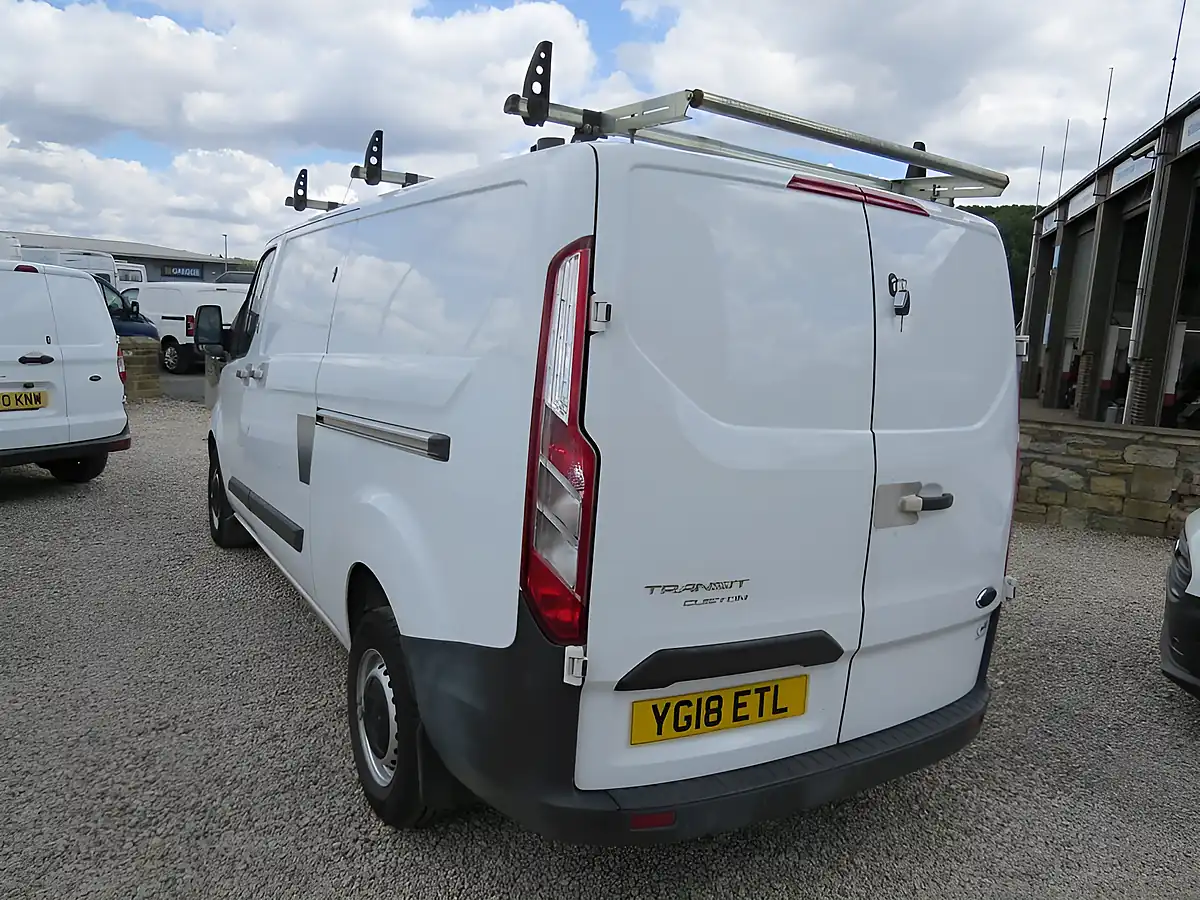 Used 2018 Ford Transit Custom Panel Van L2 H1 White - Interior and Exterior details 7