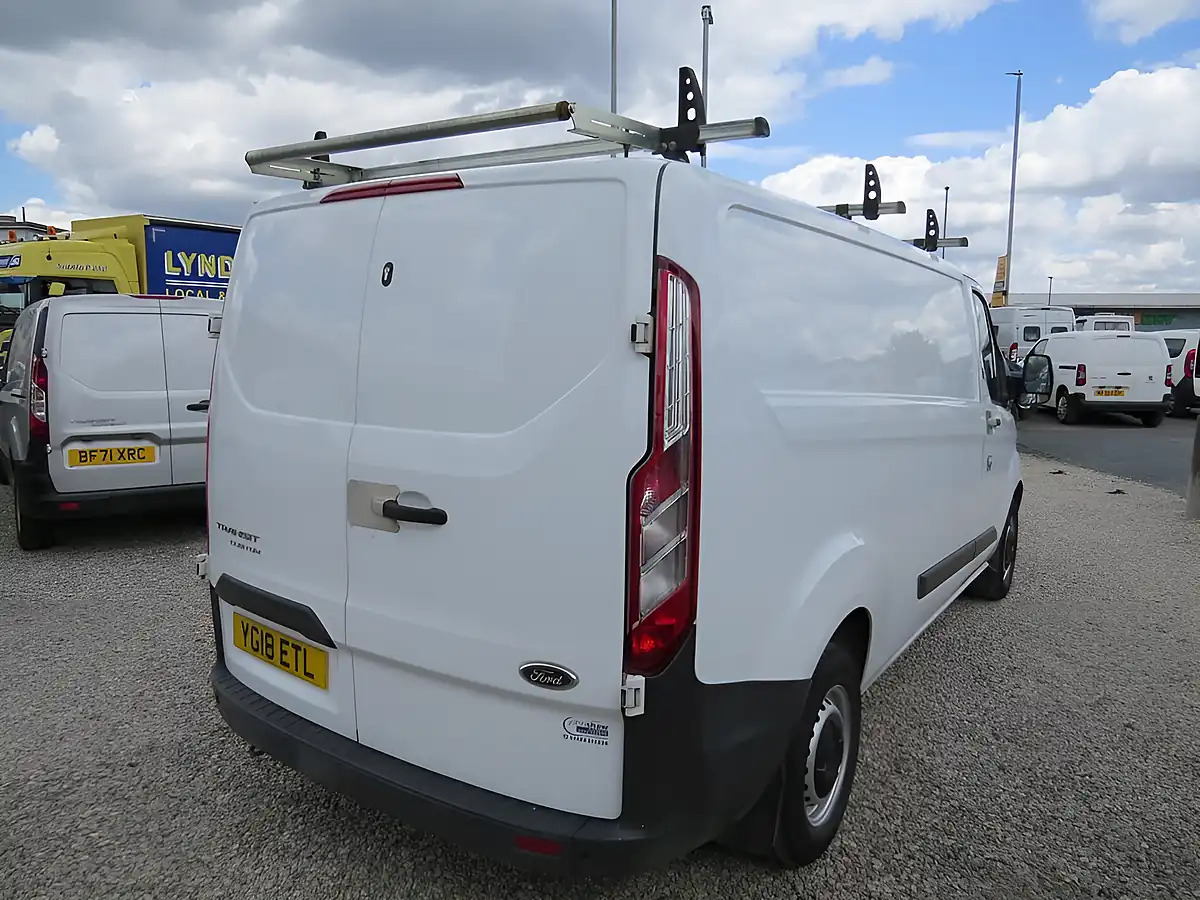 Used 2018 Ford Transit Custom Panel Van L2 H1 White - Interior and Exterior details 9